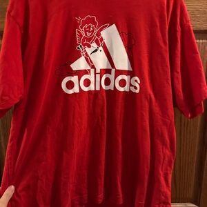 Adidas Bold Red Tee